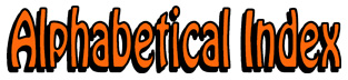 Alphabetical Index