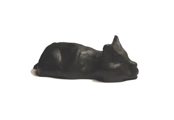 Sleeping Cat - Bronze