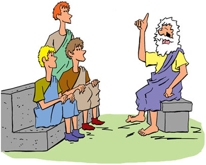 Socrates Teaching