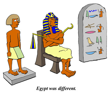 Egypt was different