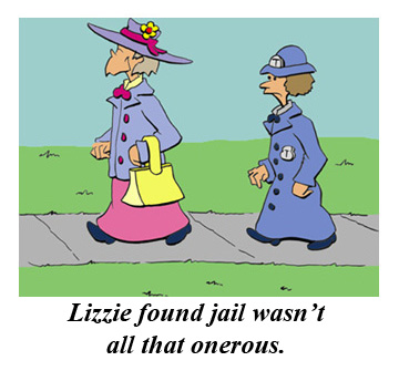 Lizzie in Jail