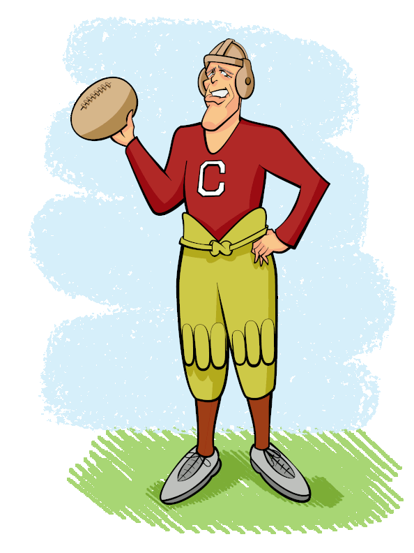 Burt Lancaster as Jim Thorpe