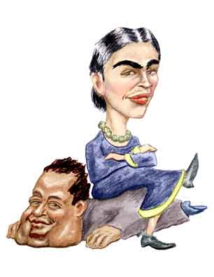 Frida Kahlo and Diego Rivera