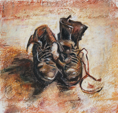 vincent van gogh boots painting