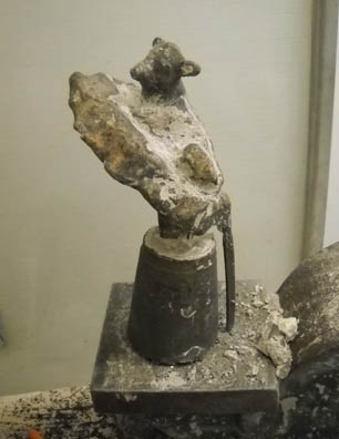 Bronze Casting - Breaking the Shell