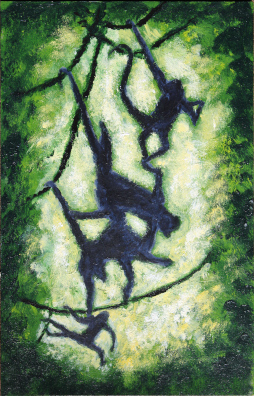 Spider Monkeys - Acrylic