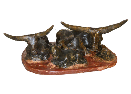 Model for Bronze Composition - Cows
